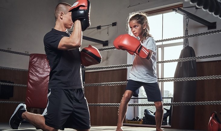 Clases de defensa personal para niños